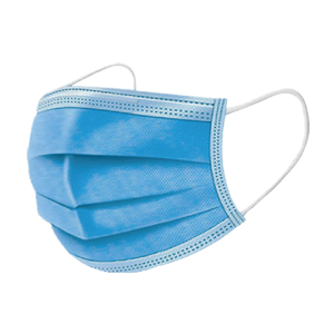 Face Masks 3 Ply Masks Blue 50 Pieces/Box