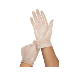 Clear Vinyl Examination Gloves