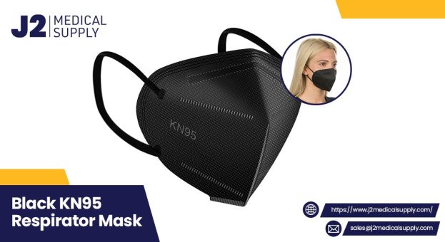 Black KN95 Respirator Mask: A New Standard in Mask Fashion | J2 Medical ...